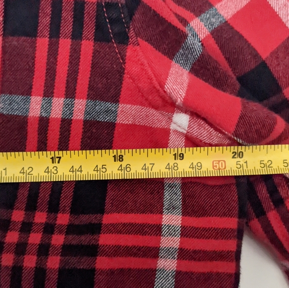 Red plaid flannel - Picture 5 of 6